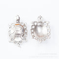 Zinc Alloy Turtle Charm Pendant No.104971 for DIY Necklace Bracelet Jewelry Making view 3