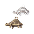 Zinc Alloy Turtle Charm Pendant No.580293 for DIY Necklace Bracelet Jewelry Making view 4