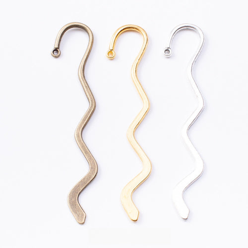 Zinc Alloy Bookmark Charm Pendant No.832460 for DIY Necklace Bracelet Jewelry Making