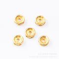 6/8mm Rhinestone Wheel Ring Spacer Beads For DIY Bracelet Jewelry Accessories 1000 Pcs Bag view 3