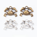 Zinc Alloy Crab Charm Pendant No.868386 for DIY Necklace Bracelet Jewelry Making view 1