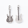 Zinc Alloy Guitar Charm Pendant No.887591 for DIY Necklace Bracelet Jewelry Making view 3