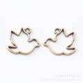 Zinc Alloy Bird Charm Pendant No.931519 for DIY Necklace Bracelet Jewelry Making view 3
