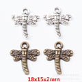 Zinc Alloy Dragonfly Charm Pendant No.901569 for DIY Necklace Bracelet Jewelry Making view 1