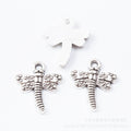 Zinc Alloy Dragonfly Charm Pendant No.901569 for DIY Necklace Bracelet Jewelry Making view 2