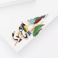 Alloy Enamel Bird Brooch Pin For Women Suits And Cardigans view 3