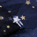 Korean Style Star Finger Ring Creative Fresh Fashion Women's Ring Pinky Jewelry view 3