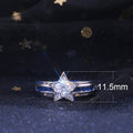 Korean Style Star Finger Ring Creative Fresh Fashion Women's Ring Pinky Jewelry view 5