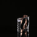 Hot Selling European American Copper Plated Geometric 3D Rhinestone Fashion Statement Ring view 2