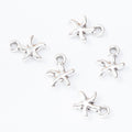 Zinc Alloy Starfish Charm Pendant No.247867 for DIY Necklace Bracelet Jewelry Making view 3