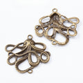 Zinc Alloy Octopus Charm Pendant No.724877 for DIY Necklace Bracelet Jewelry Making view 2