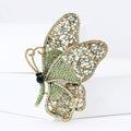 Vintage Alloy Rhinestone Large Butterfly Brooch For Women's Suits And Cardigans view 2