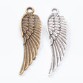 Zinc Alloy Wing Charm Pendant No.444505 for DIY Necklace Bracelet Jewelry Making view 4