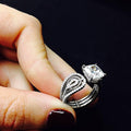 Fashion Geometric Line Open Ring For Women Personalized European American Finger Jewelry view 4