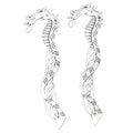 Zinc Alloy Dragon Charm Pendant No.413555 for DIY Necklace Bracelet Jewelry Making view 3