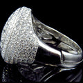 Vintage Ethnic Style Alloy Statement Ring Full Rhinestone Wedding Band For Men And Women view 4