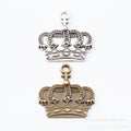 Vintage Zinc Alloy Crown Pendant Charm For DIY Necklace Bracelet Jewelry Accessories view 1
