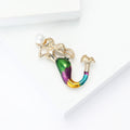 Alloy Enamel Mermaid Brooch For Creative Women's Clothing Accessories view 5