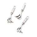 Zinc Alloy Whisk Charm Pendant for DIY Necklace Bracelet Jewelry Making view 3