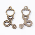 Zinc Alloy Stethoscope Charm Pendant for DIY Necklace Bracelet Jewelry Making view 3