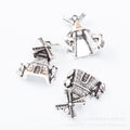 Zinc Alloy Windmill House Charm Pendant for DIY Necklace Bracelet Jewelry Making view 2