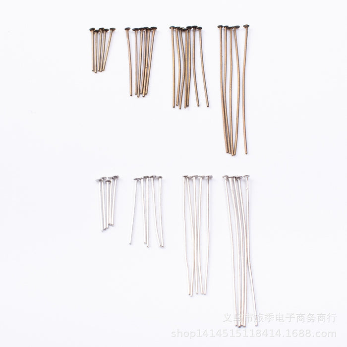 500g Zinc Alloy Head Pin Jewelry Findings Accessories for DIY Jewelry Making