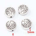 DIY Vintage Zinc Alloy Small Hole Beads Jewelry Accessories For Bracelet Necklace Making view 2