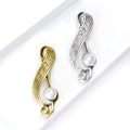 Alloy Music Note Brooch Pin For Suits And Shirts view 2