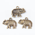 DIY Vintage Zinc Alloy Elephant Pendant Charm Jewelry Accessories For Necklace Making view 3