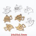 Zinc Alloy Elephant Charm Pendant No.393744 for DIY Necklace Bracelet Jewelry Making view 1