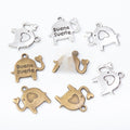 Zinc Alloy Elephant Charm Pendant No.393744 for DIY Necklace Bracelet Jewelry Making view 4