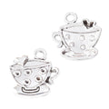 Zinc Alloy Cup Charm Pendant for DIY Necklace Bracelet Jewelry Making view 3