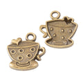 Zinc Alloy Cup Charm Pendant for DIY Necklace Bracelet Jewelry Making view 4