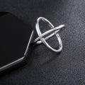 Unisex Hollow Cross Wrap Ring, 3D Open Band Joint Finger Ring For Men And Women view 4