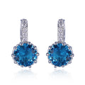 Korean Simple Zircon Earrings For Women Versatile Fashion Ear Cuff Jewelry 11 Colors view 4
