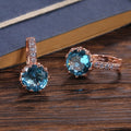 Korean Simple Zircon Earrings For Women Versatile Fashion Ear Cuff Jewelry 11 Colors view 1