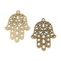 Zinc Alloy Hand Charm Pendant No.202838 for DIY Necklace Bracelet Jewelry Making view 3