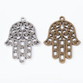 Zinc Alloy Hand Charm Pendant No.202838 for DIY Necklace Bracelet Jewelry Making view 1