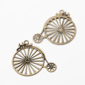 Zinc Alloy Bicycle Charm Pendant for DIY Necklace Bracelet Jewelry Making view 2