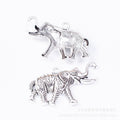 Zinc Alloy Elephant Charm Pendant for DIY Necklace Bracelet Jewelry Making view 2