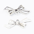 Zinc Alloy Bow Charm Pendant No.628949 for DIY Necklace Bracelet Jewelry Making view 2