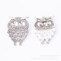 Zinc Alloy Owl Charm Pendant No.584247 for DIY Necklace Bracelet Jewelry Making view 2