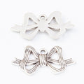 Zinc Alloy Bow Charm Pendant No.288558 for DIY Necklace Bracelet Jewelry Making view 3
