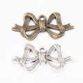 Zinc Alloy Bow Charm Pendant No.288558 for DIY Necklace Bracelet Jewelry Making view 4