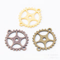 Zinc Alloy Gears Charm Pendant for DIY Necklace Bracelet Jewelry Making view 1