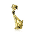 Alloy Dog Brooch For Elegant Clothing And Lapel Accessories view 1