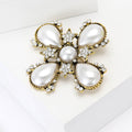 Alloy Baroque Pearl Brooch Pin For Womens Fashion Apparel view 3