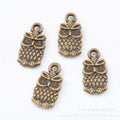 Zinc Alloy Owl Charm Pendant No.813489 for DIY Necklace Bracelet Jewelry Making view 3