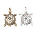 Zinc Alloy Turtle Charm Pendant No.629253 for DIY Necklace Bracelet Jewelry Making view 4