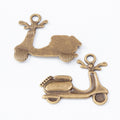 Zinc Alloy Electric Scooter Charm Pendant for DIY Necklace Bracelet Jewelry Making view 3